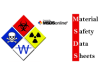 MSDS logo and text Material Safety Data Sheets