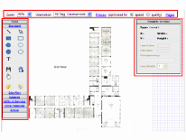 School Building Plan Diagram of school building plan from ESA application